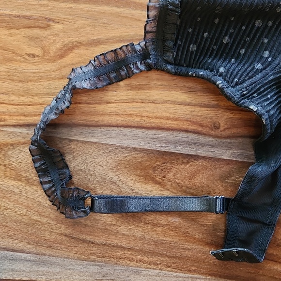 Sexy Lacey Polka Dot Bra, 32B, Underwire, Beautiful, Pretty - Picture 6 of 8